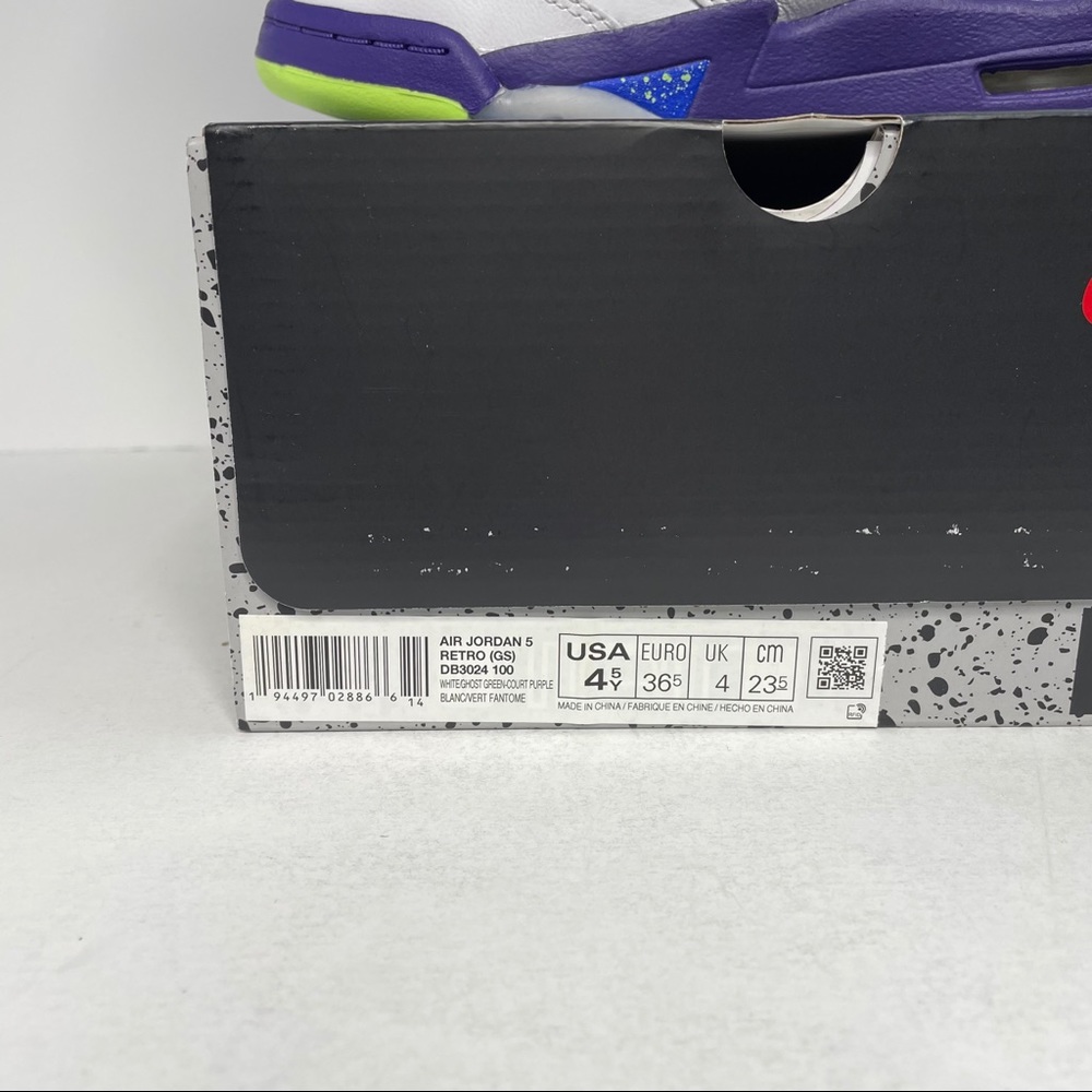 Nike Air Jordan 5 Retro GS “Alternate Belair” NEW - Picture 4 of 4